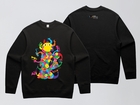 Crewneck zwart Black