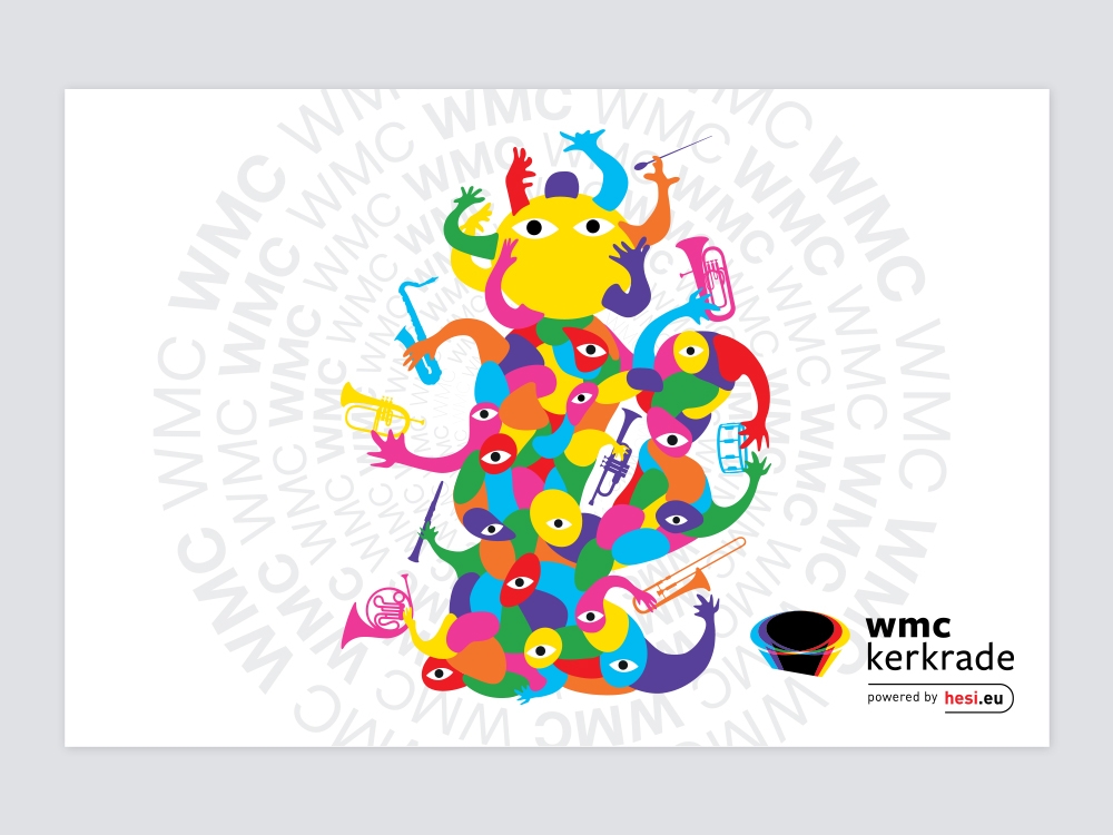 Mastvlag WMC 2026 225 x 150 cm