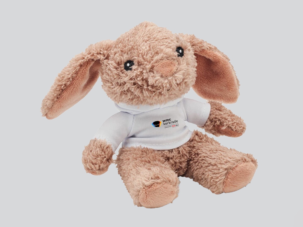 Knuffel-konijn Rabbit with WMC shirt 