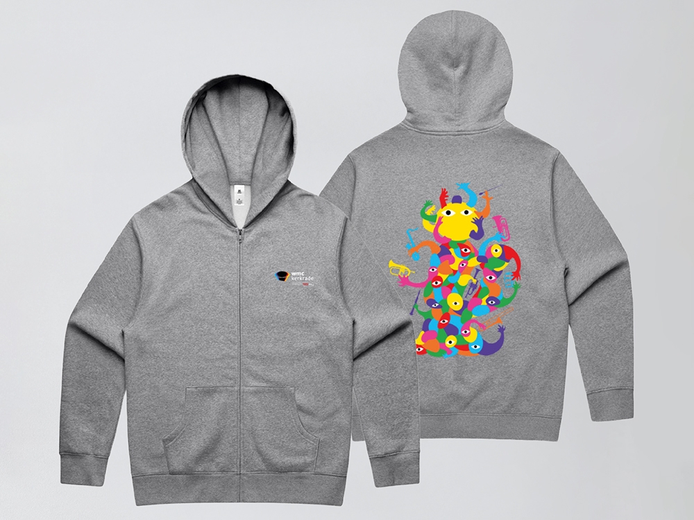 Zip Hoodie Grey