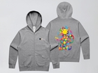Zip Hoodie Grey